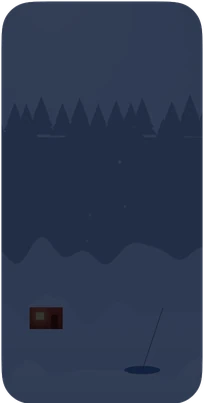 雪原冰釣